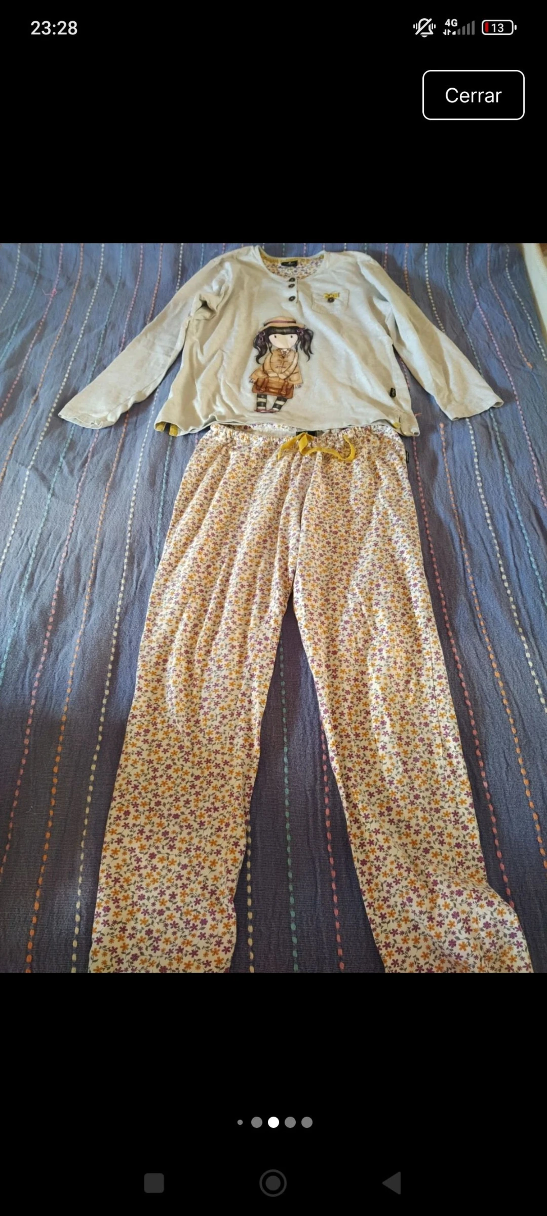 Pijama Gorjuss talla M